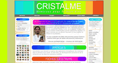 Desktop Screenshot of cristalme.com